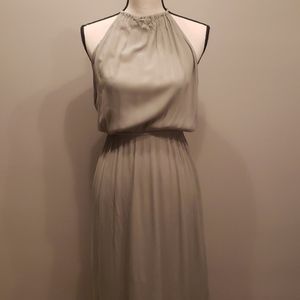 NWOT Sage green maxi dress